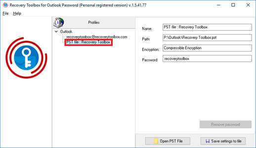 outlook wachtwoord decryptor